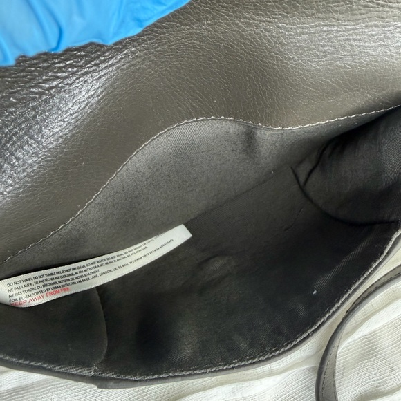 Free People We the Free Crescent Leather Crossbody • Onyx - Picture 5 of 7